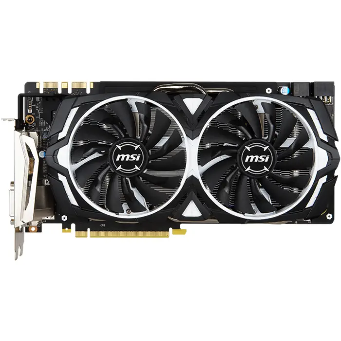 MSI GeForce GTX 1080 ARMOR 8G OC 8GB GDDR5X 256Bit DX12 Ekran Kartı