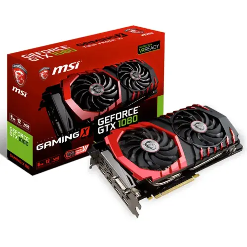 Msi GeForce GTX 1080 GAMING X 8G 8GB GDDR5X 256Bit DX12 Gaming Ekran Kartı