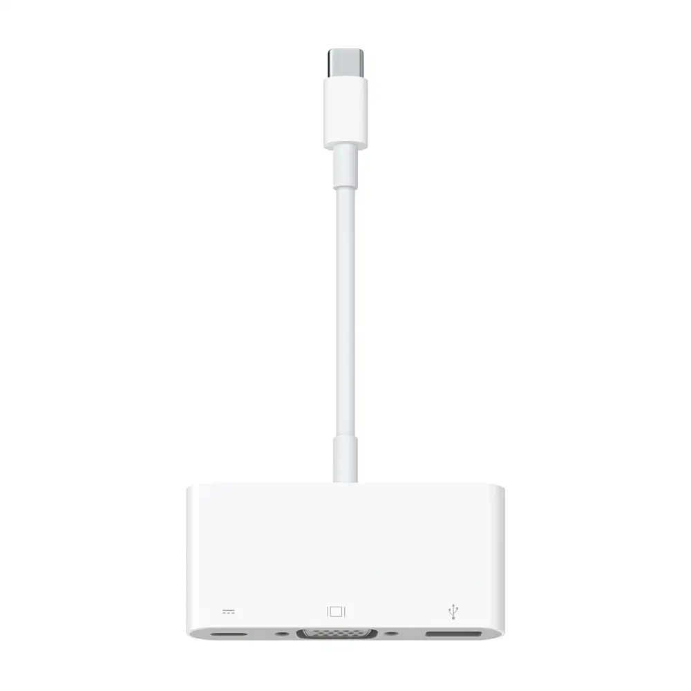 Apple USB-C VGA Çoklu Bağlantı Noktası Adaptörü MJ1L2ZM/A - Apple Türkiye Garantili