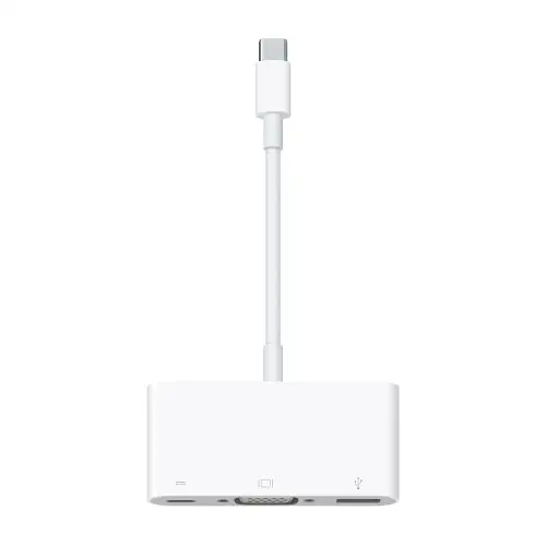 Apple USB-C VGA Çoklu Bağlantı Noktası Adaptörü MJ1L2ZM/A - Apple Türkiye Garantili