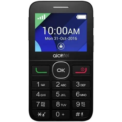 Alcatel 2008G 16 MB Siyah Tuşlu Telefon Distribütör Garantili