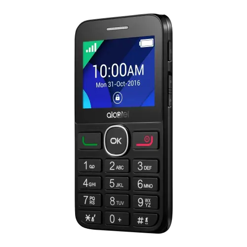 Alcatel 2008G 16 MB Siyah Tuşlu Telefon Distribütör Garantili