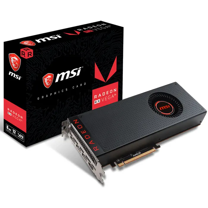 MSI Radeon RX VEGA 56 8G 8GB HBM2 2048Bit DX12 Ekran Kartı