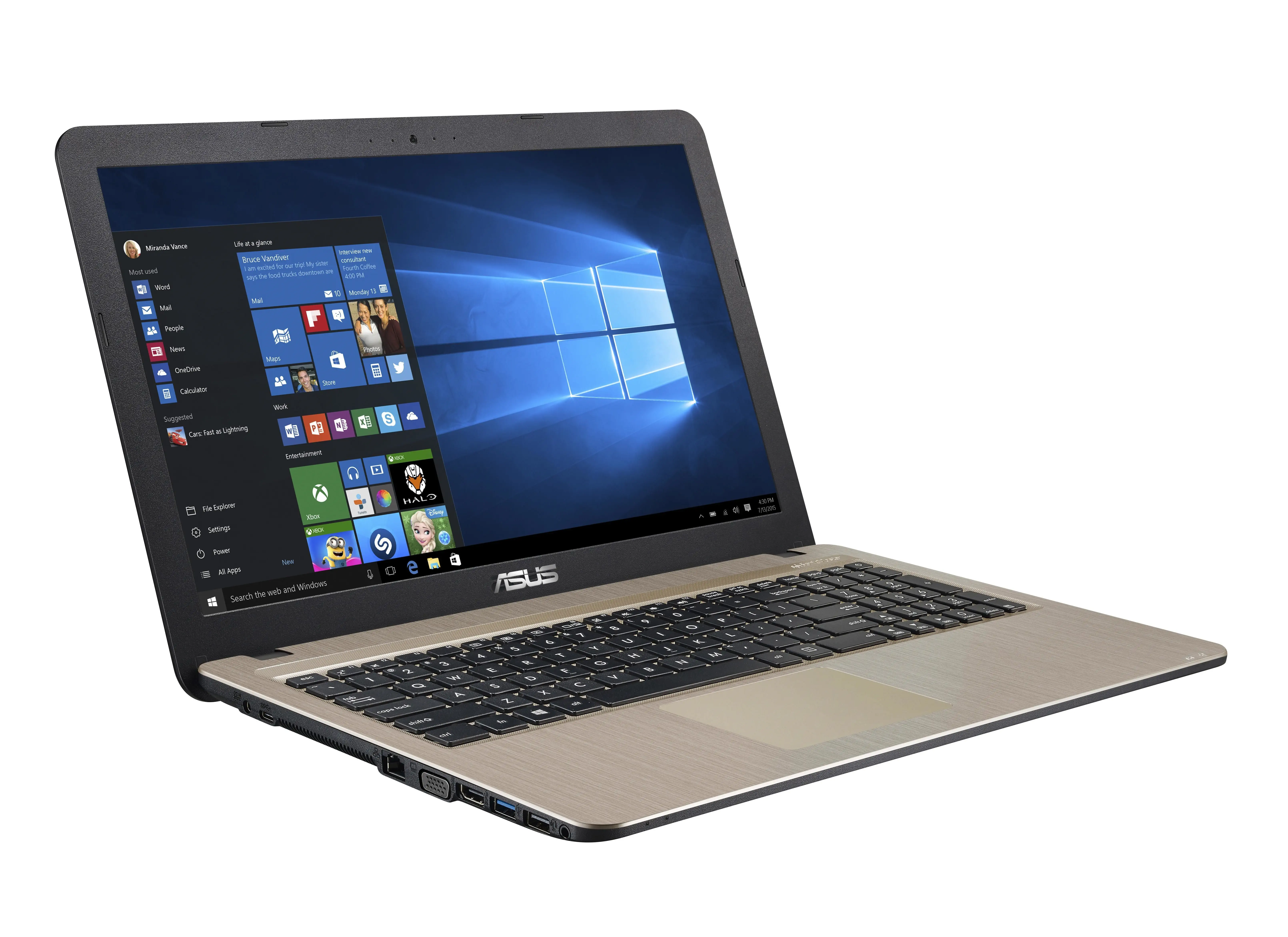 Asus X540LA-XX972D Intel Core i3-5005U 2.00GHz 4GB 500GB OB 15.6” HD FreeDOS Notebook
