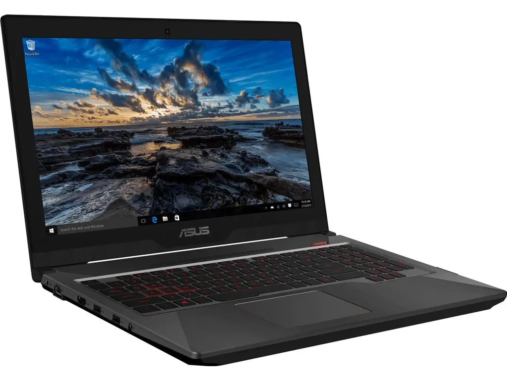 Asus ROG FX503VD-E4045 i7-7700HQ 2.8GHz 8GB 256GB SSD+1TB 4GB GTX1050 15.6″ Full HD FreeDOS Notebook