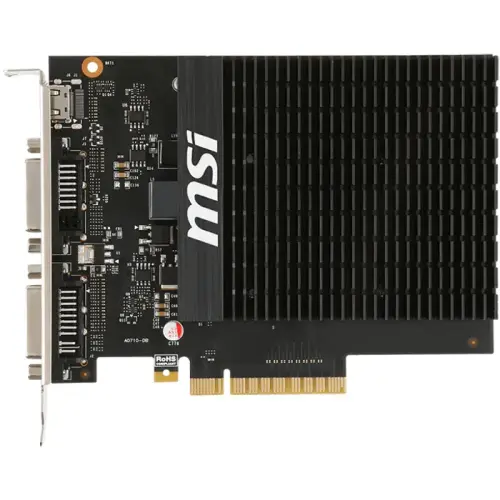 MSI GeForce GT 710 2GD3H H2D 2GB DDR3 64Bit DX12 Ekran Kartı