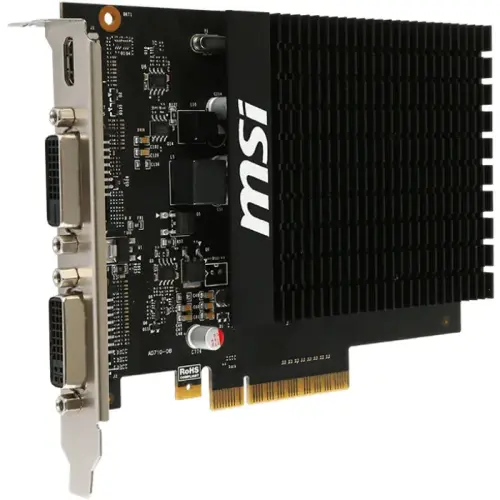 MSI GeForce GT 710 2GD3H H2D 2GB DDR3 64Bit DX12 Ekran Kartı