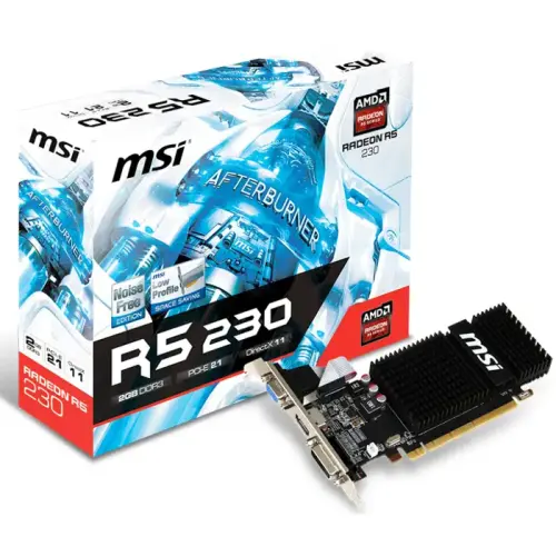 MSI Radeon R5 230 2GD3H LP 2GB DDR3 64Bit DX11 Ekran Kartı