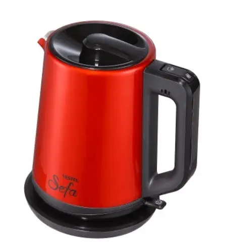 Vestel Sefa Kırmızı Inox Çay Makinesi