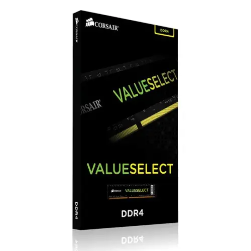 Corsair Value 8GB (1x8GB) DDR4 2400MHz CL16 1.2V Ram - CMV8GX4M1A2400C16