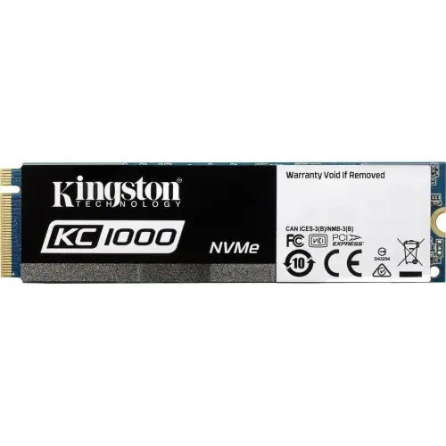 Kingston 960GB 2700MB/1600MB PCIE M.2 Sata SSD Disk - KC1000 