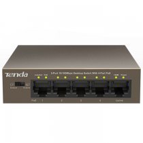 Tenda TEF1105P 5-Port (4-Port PoE) 10/100Mbps Yönetilemez Switch