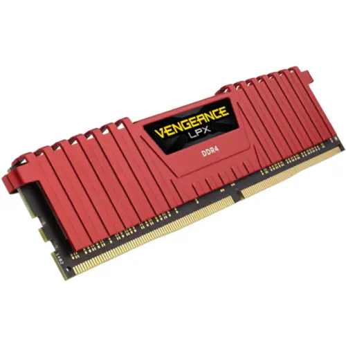 Corsair Vengeance LPX 16GB (2x8GB) DDR4 2400MHz CL16 Dual Kit Ram Kırmızı - CMK16GX4M2A2400C16R