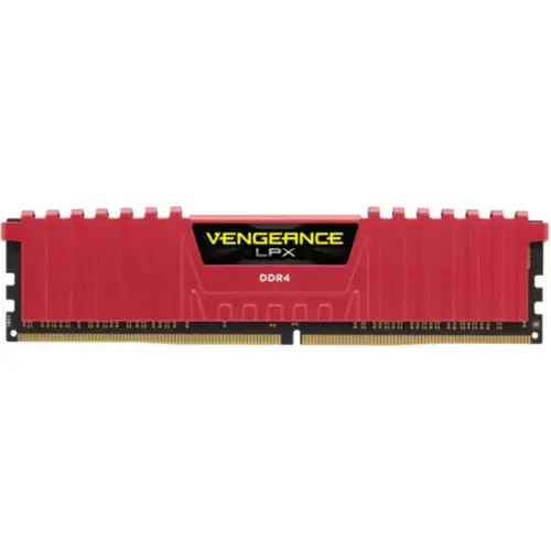 Corsair Vengeance LPX 16GB (2x8GB) DDR4 2400MHz CL16 Dual Kit Ram Kırmızı - CMK16GX4M2A2400C16R