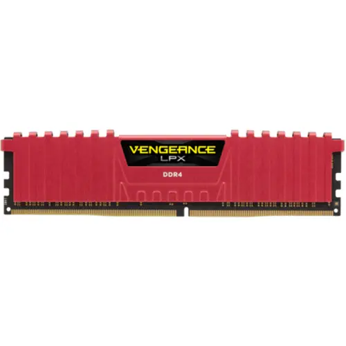 Corsair Vengeance LPX 16GB (2x8GB) DDR4 3000MHz CL15 Dual Kit Ram Kırmızı - CMK16GX4M2B3000C15R