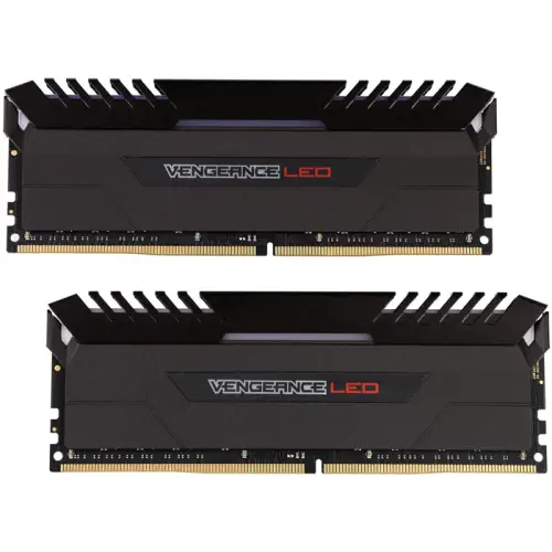 CORSAIR Vengeance LED 16GB (2x8GB) DDR4 3200MHz CL16 Dual Kit Ram Kırmızı - CMU16GX4M2C3200C16R