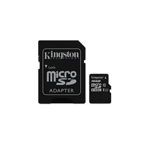 Kingston Canvas 16 GB SDCS/16GB Class 10 80MB/s Okuma Hızlı MicroSD Hafıza Kartı