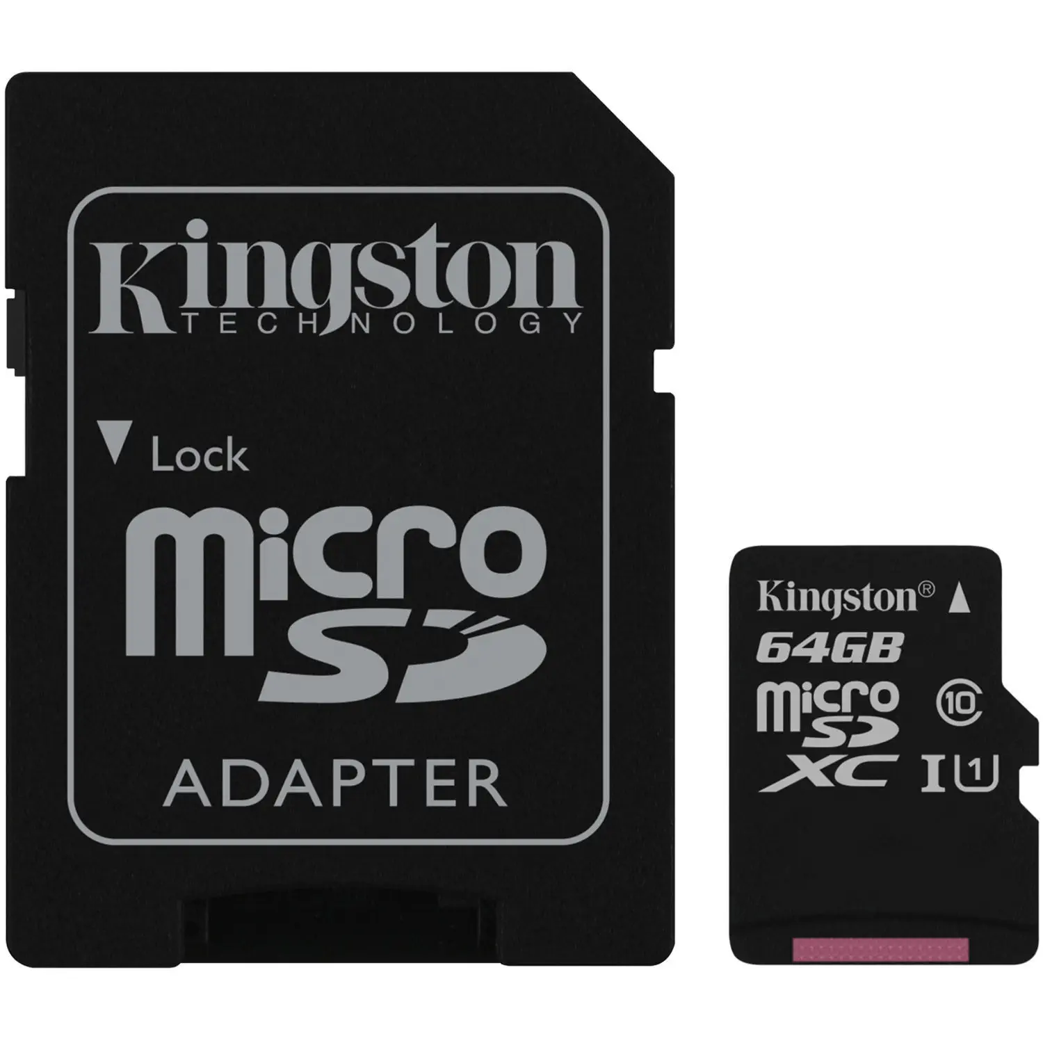 Kingston Canvas 64 GB SDCS/64GB Class 10 80MB/s Okuma Hızlı MicroSD Hafıza Kartı