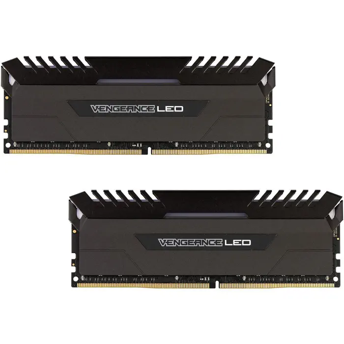 CORSAIR Vengeance LED 16GB (2x8GB) DDR4 3200MHz CL16 Beyaz LED Dual Kit Ram - CMU16GX4M2C3200C16