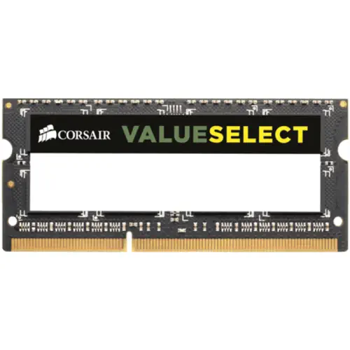 Corsair Value 8GB (1x8GB) DDR3 1600MHz C11 SODIMM Ram - CMSO8GX3M1A1600C11