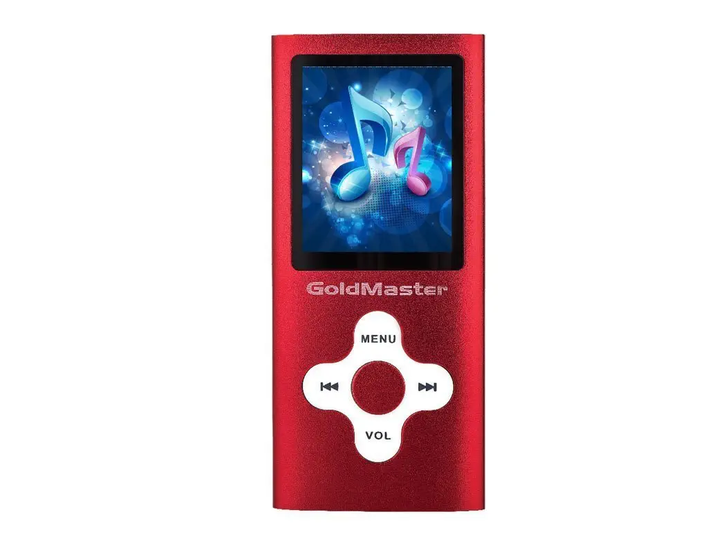 Goldmaster MP3-224 Kırmızı 8GB Digital MP3 Player