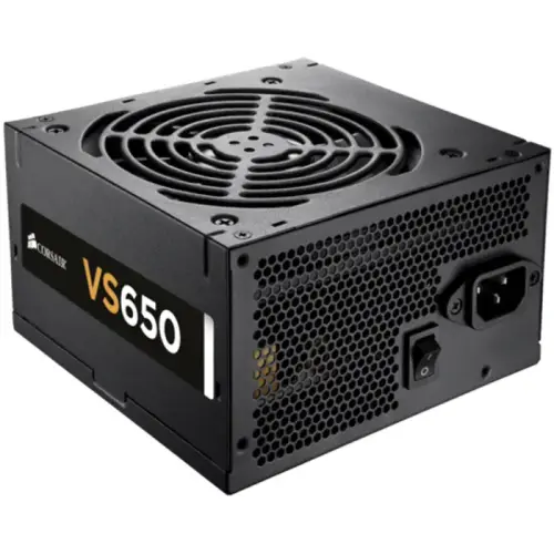 Corsair Carbide Serisi SPEC-02 Red LED Mid-Tower Gaming Kasa + VS Serisi VS650 650W 80Plus Güç Kaynağı