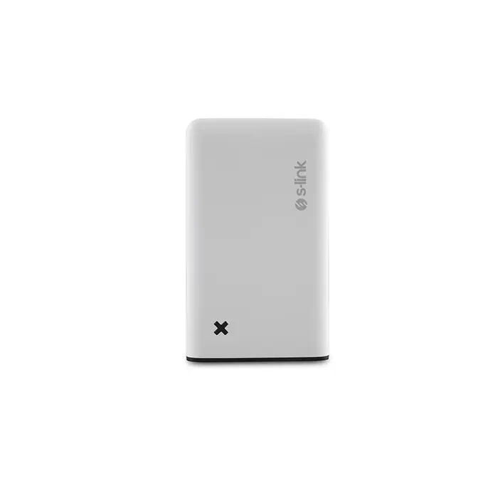 S-Link IP-6000 6200mAh 1x1A 1x2.1A USB Girişli Beyaz Taşınabilir Şarj Cihazı