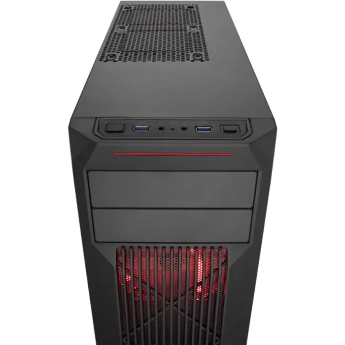 Corsair Carbide Serisi SPEC-02 Red LED Mid-Tower Gaming Kasa CC-9011051-WW