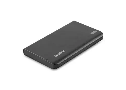 S-Link IP-666 6000mAH 1X2.1A USB Girişli Siyah Taşınabilir Şarj Cihazı