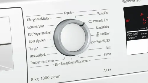 Bosch WAK20260TR A+++ 8 Kg 1000 Devir Çamaşır Makinesi