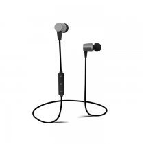 Snopy SN-BT185 Mobil Telefon Uyumlu Mıknatıslı Siyah/Gri Bluetooth Kulaklık