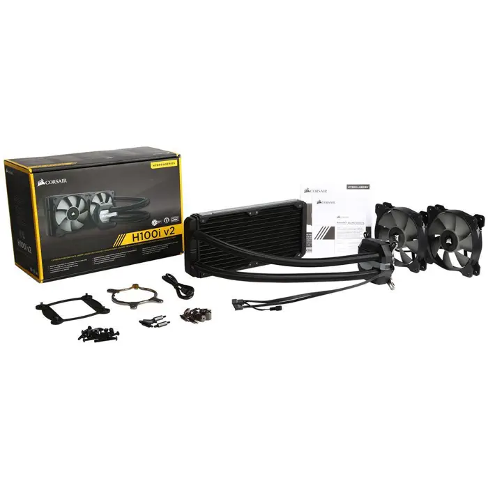 Corsair Hydro Serisi H100i v2 CW-9060025-WW 240mm Extreme Performance Sıvı Soğutma Sistemi