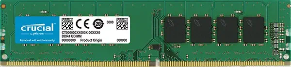 Crucial 16 GB DDR4 2400Mhz 1.2V Ram - CT16G4DFD824A 