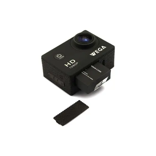 Wega WGAC-100 12MP Siyah Aksiyon Kamera - 2 Yıl Resmi Distribütör Garantili