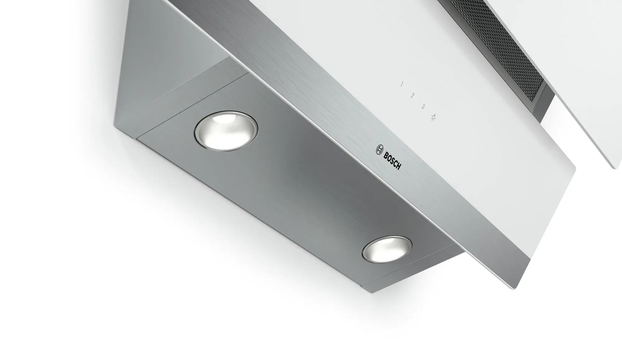 Bosch DWK065G20T Eğimli Davlumbaz Beyaz