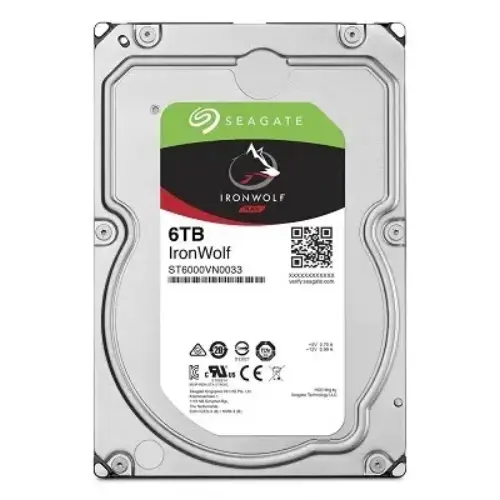 Seagate IronWolf ST6000VN0033 3.5″ 6TB 7200RPM SATA3  256MB Nas Disk
