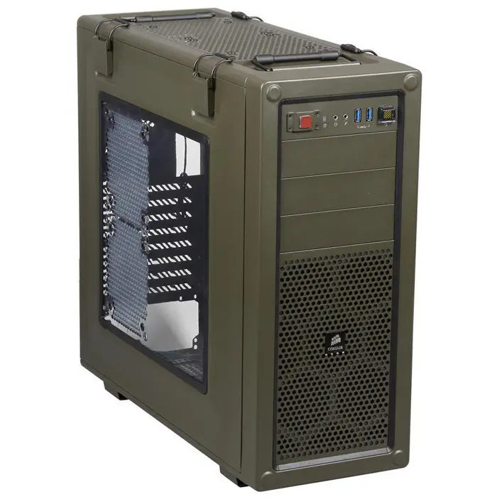 Corsair Vengeance C70 CC-9011018-WW Mid-Tower Askeri Yeşil Gaming Kasa