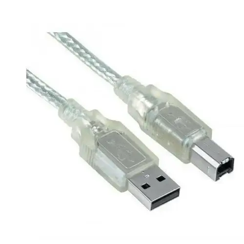 S-link SL-U2005 USB 2.0 Şeffaf Yazıcı Kablo 5M