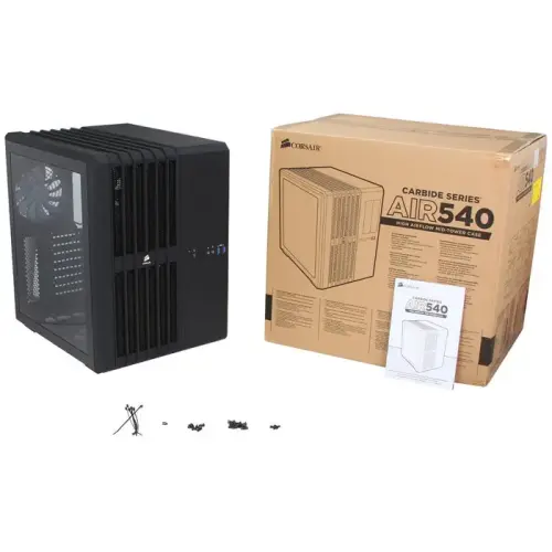 Corsair Carbide Serisi Air 540 High Airflow ATX Cube Mid-Tower Siyah Kasa CC-9011030-WW