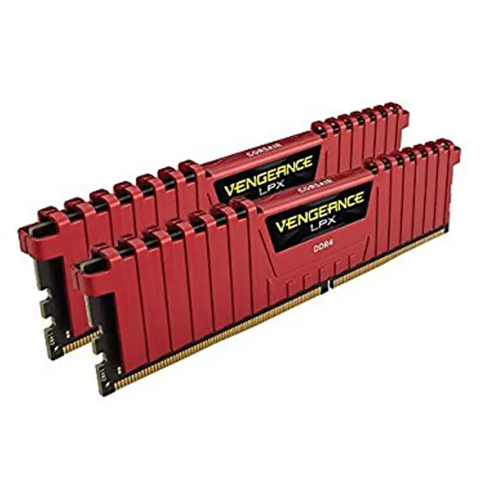 Corsair Vengeance LPX 16GB (2x8GB) DDR4 3200MHz C16 Kırmızı Ram (Bellek) - CMK16GX4M2B3200C16R