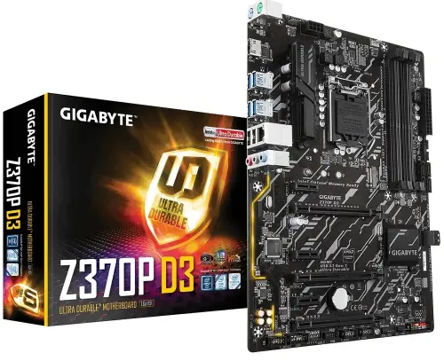 Gigabyte Z370P D3 Intel Z370 Soket 1151 DDR4 4000(OC)MHz ATX Gaming Anakart