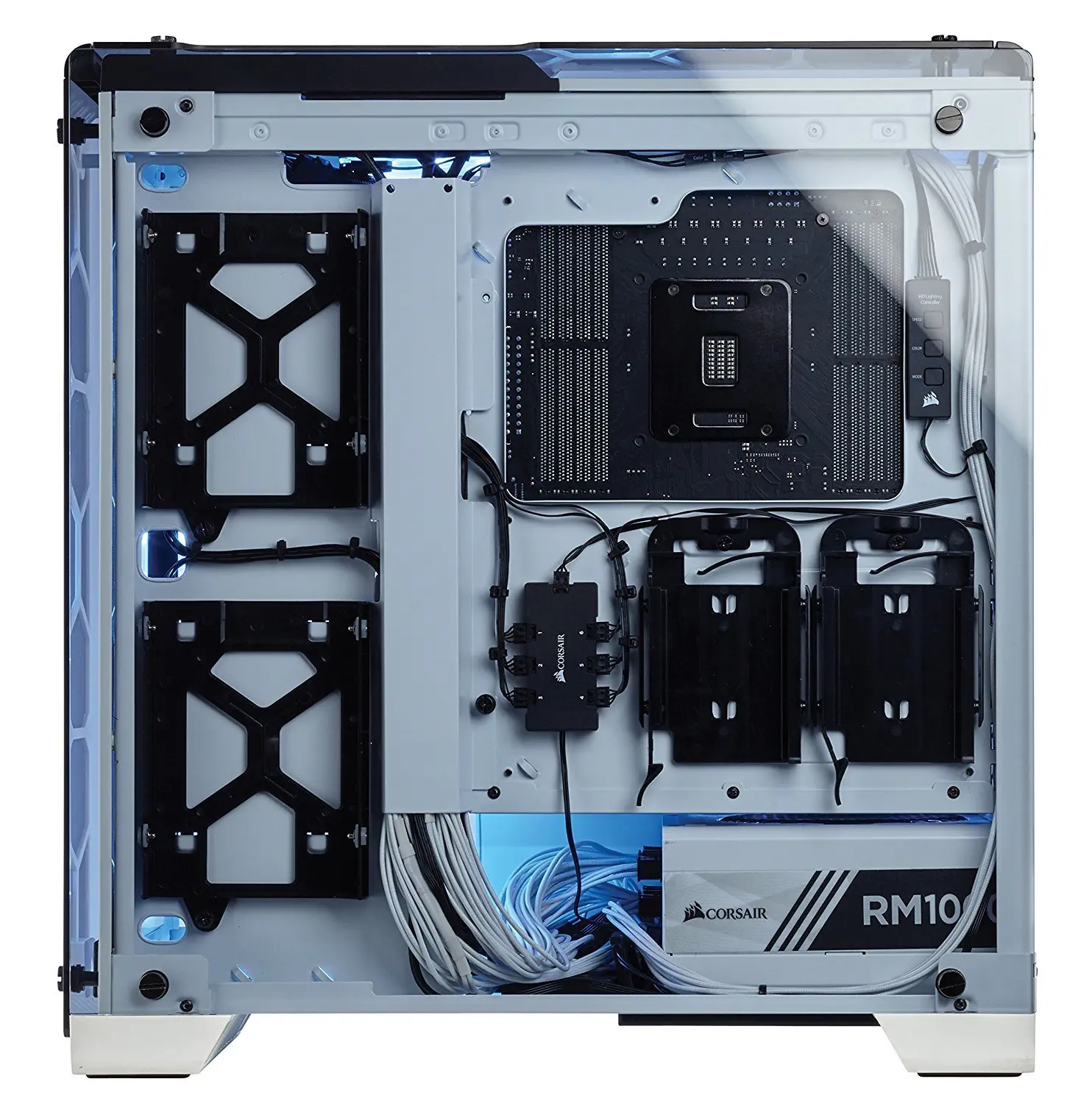 Corsair Crystal Serisi 570X RGB ATX Midi Tower Kasa Beyaz - CC-9011110-WW