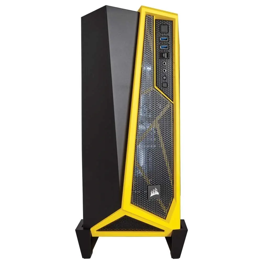 Corsair Carbide Serisi SPEC-ALPHA CC-9011094-WW Midi Tower Siyah/Sarı Gaming (Oyuncu) Kasa