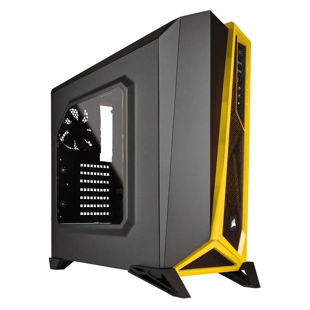Corsair Carbide Serisi SPEC-ALPHA CC-9011094-WW Midi Tower Siyah/Sarı Gaming (Oyuncu) Kasa