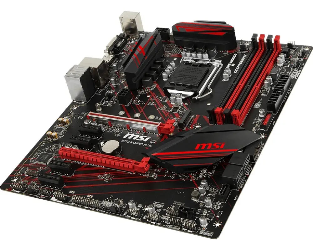MSI H370 Gaming Plus Intel H370 Soket 1151 DDR4 2666MHz ATX Gaming Anakart