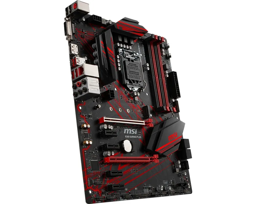 MSI B360 Gaming Plus Intel B360 Soket 1151 DDR4 2666MHz ATX Gaming Anakart