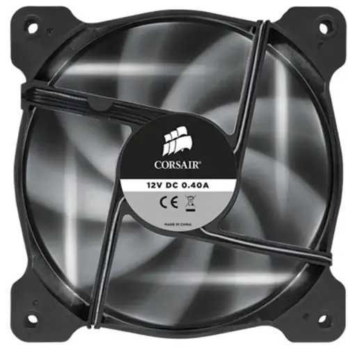 Corsair Air Serisi AF120 Quiet Edition CO-9050015-WLED Beyaz Led Yüksek Hava Akışlı 120mm Fan