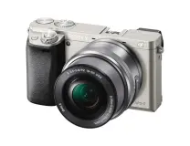 Sony A6000 + 16-50mm Lens Aynasız Gümüş Fotoğraf Makinesi