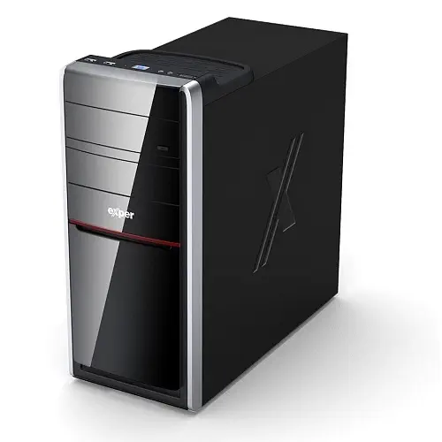 Exper Active DEX311D Intel Celeron N3050 1.6GHz 4GB DDR3 500GB Intel OB Win10 Masaüstü Bilgisayar
