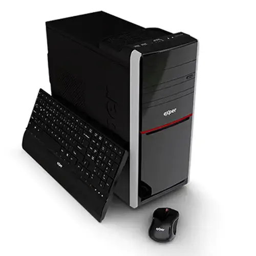 Exper Active DEX311D Intel Celeron N3050 1.6GHz 4GB DDR3 500GB Intel OB Win10 Masaüstü Bilgisayar